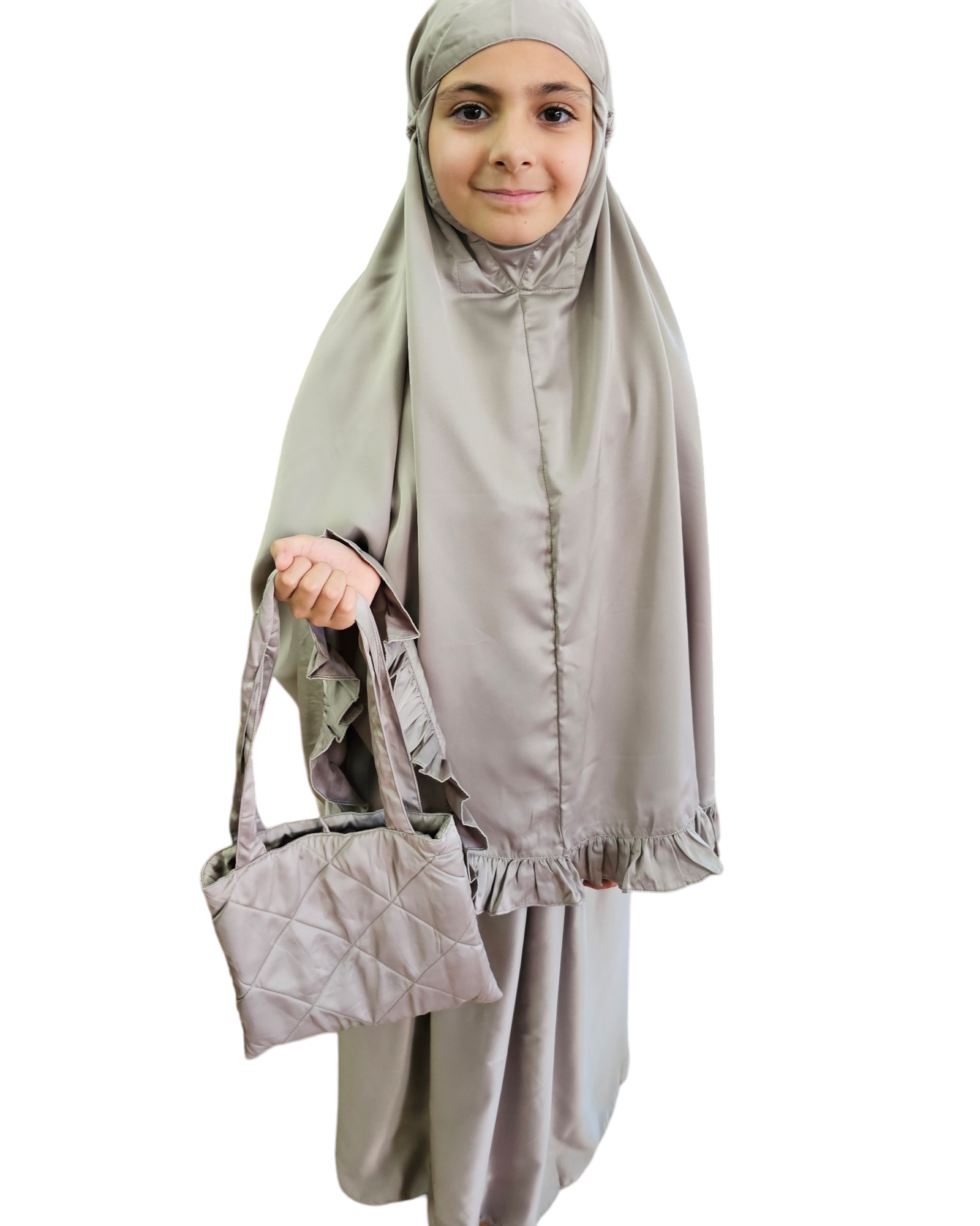 SAJIDA SET SALAH BASIC (all colours) girl