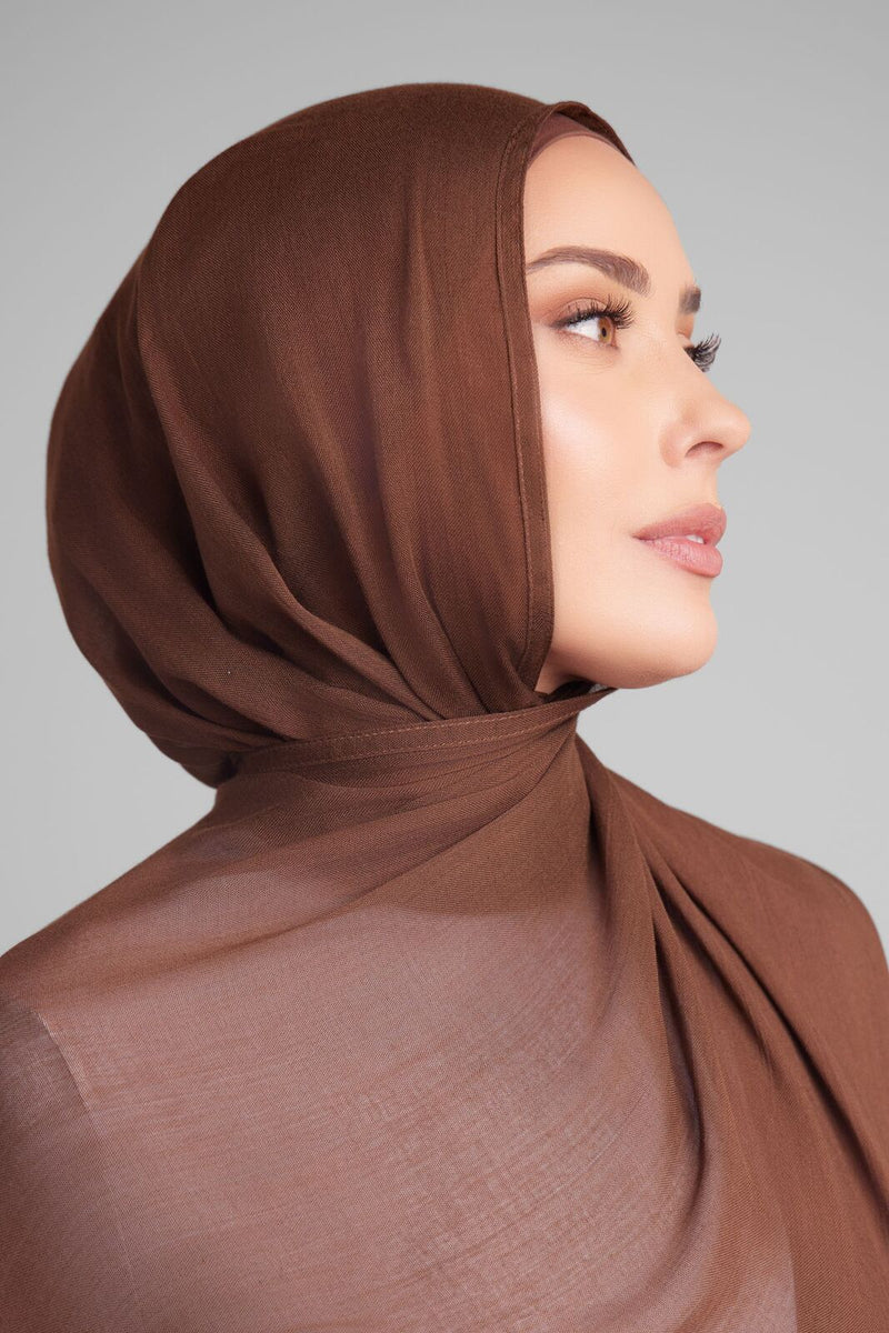 Espresso premium modal hijab