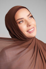 Espresso premium modal hijab