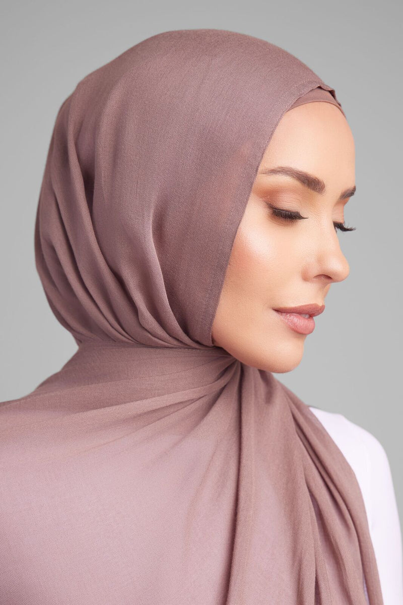 Umber premium modal hijab