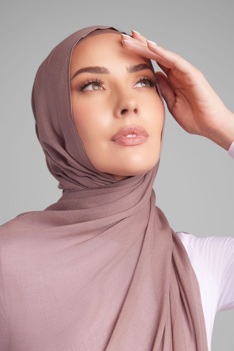 Umber premium modal hijab