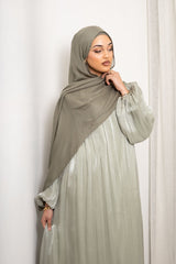 Noor shimmer maxi dress
