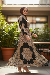 Dina satin dress