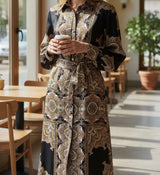 Dina satin dress