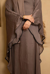 Asiyah shimmer batwing kaftan dress