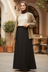 Staple pencil skirt