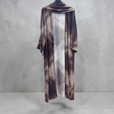 Selina printed cape with matching hijab