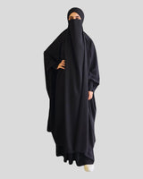 Madina silk khimar and skirt set