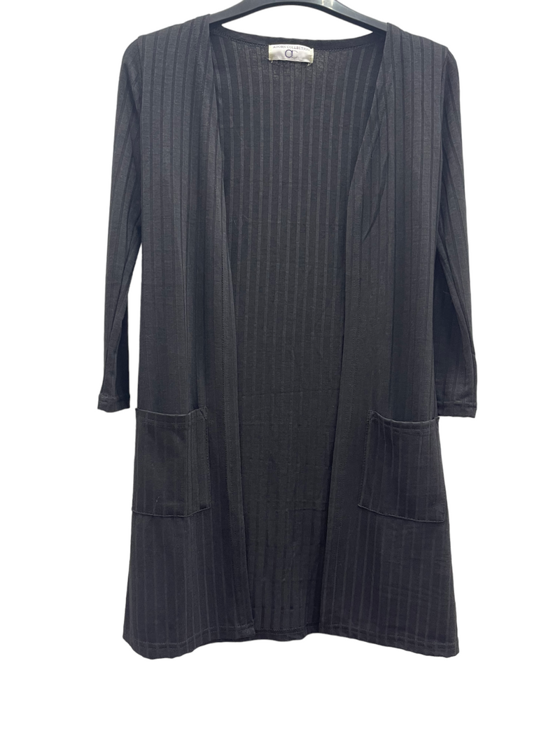 Girls Essential Versatile Cardigan Black