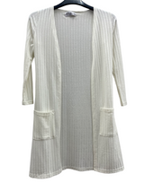 Girls Essential Versatile Cardigan Off-White
