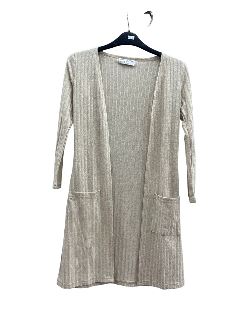 Girls Essential Versatile Cardigan Beige