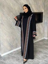Maha Qatar Embroidered Abaya