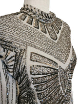 Bella Evening Dress -Silver