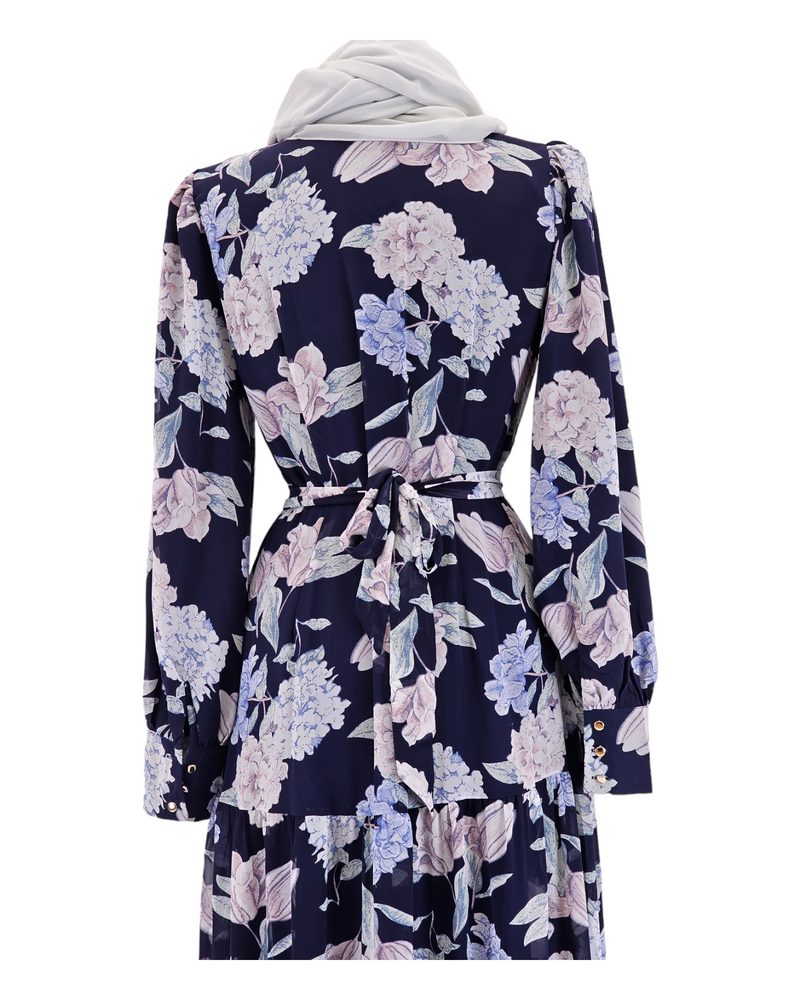 Floral Modest All Season Bella Dress