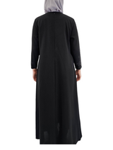Jamila Black with detailed Beading