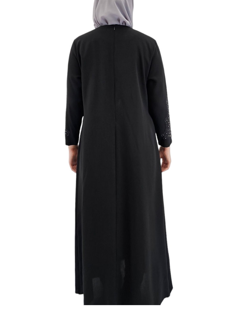 Jamila Black with detailed Beading