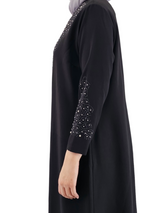 Jamila Black with detailed Beading