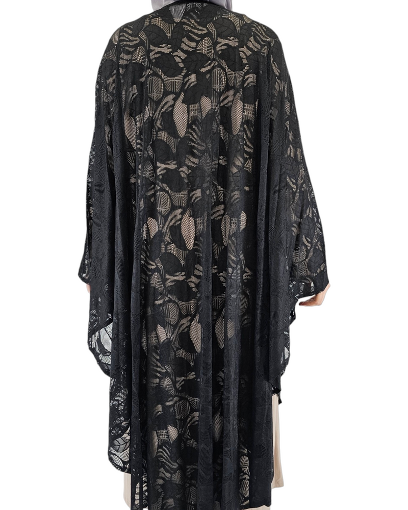 Jay Lace Bat Wing Set Dress Beige