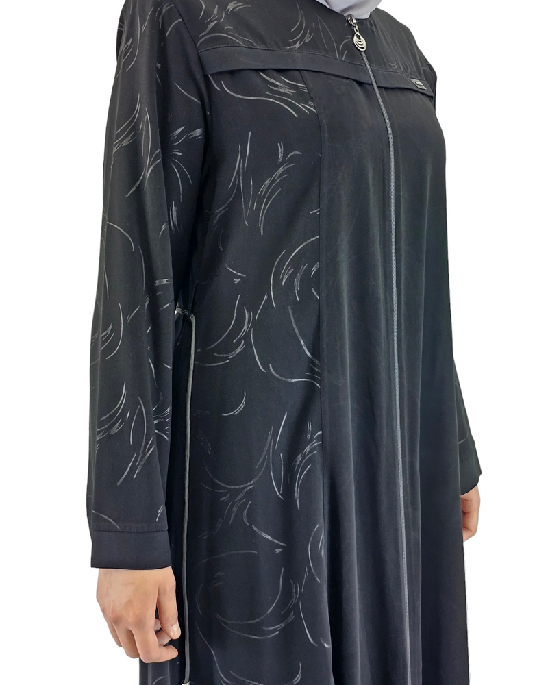 Derya Lightweight Abaya - Black
