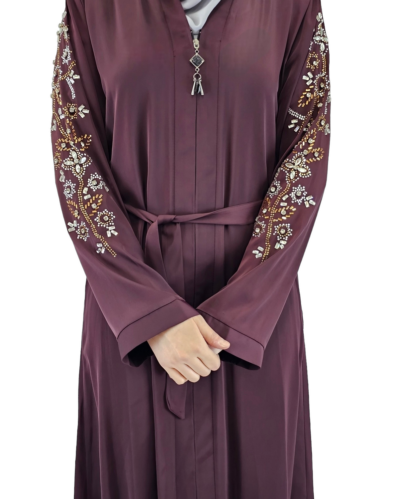 Alia detailed abaya dress