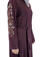 Alia detailed abaya dress