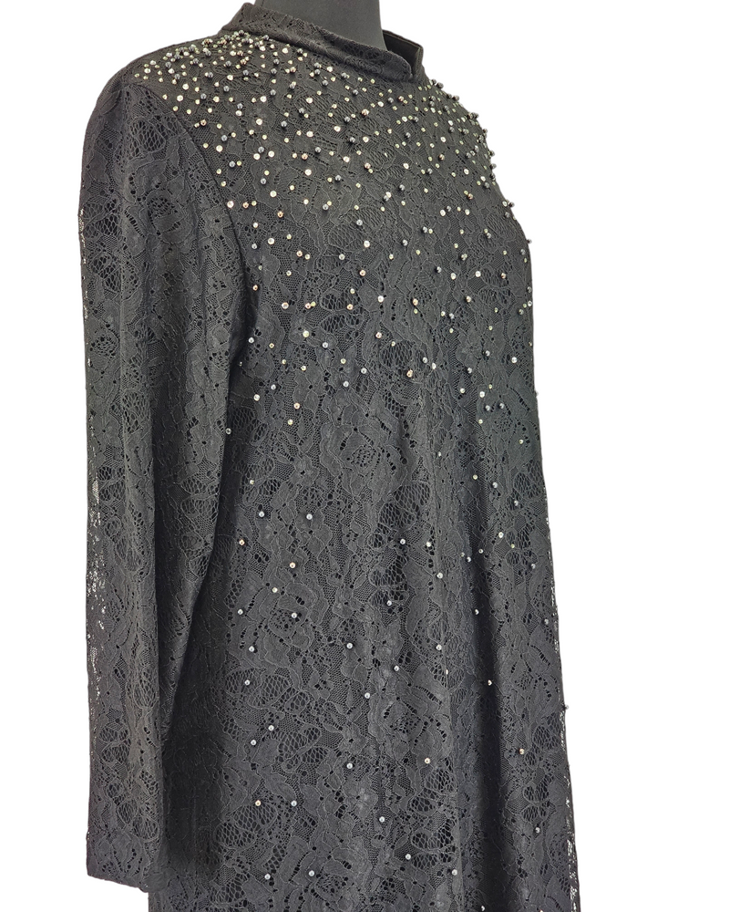 Sedra black Lace dress