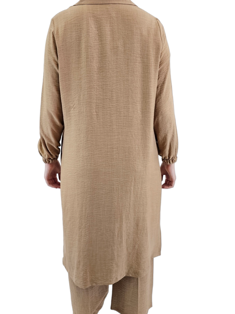 Samia Linen Tunic & Pants Set