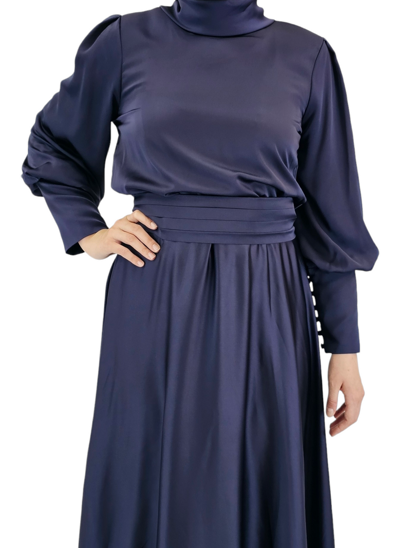Hala Satin Elegance Dress