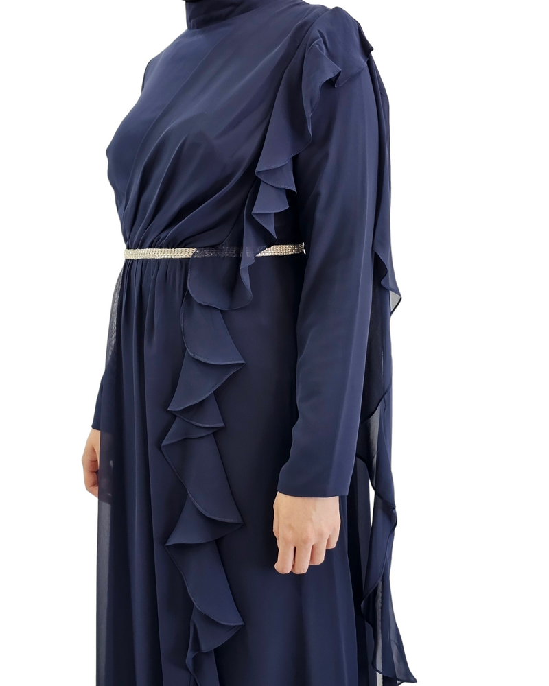 Jihan Chiffon Evening dress