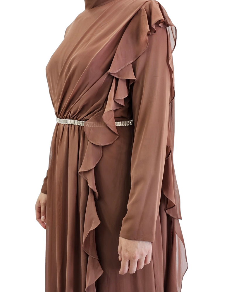 Jihan Chiffon Evening dress