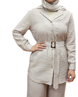 Jayda Top & Pants Set Nude