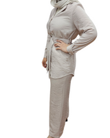 Jayda Top & Pants Set Nude