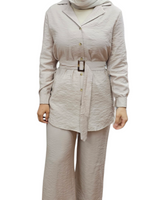 Jayda Top & Pants Set Nude