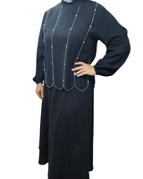 Kaya Top & skirt Set Black