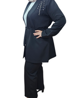Fadia Ladies Suit Set Black