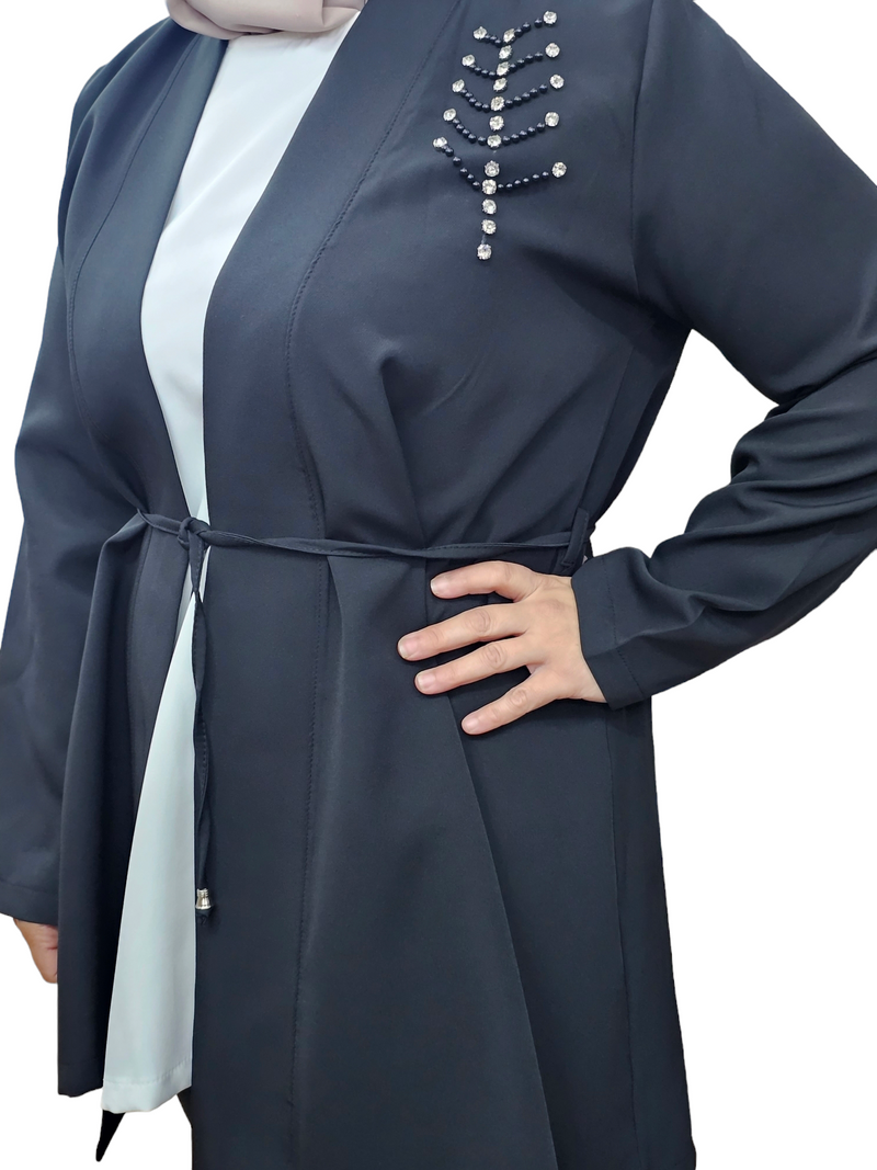 Fadia Ladies Suit Set Black