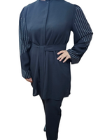 Selen pants and top suite set black