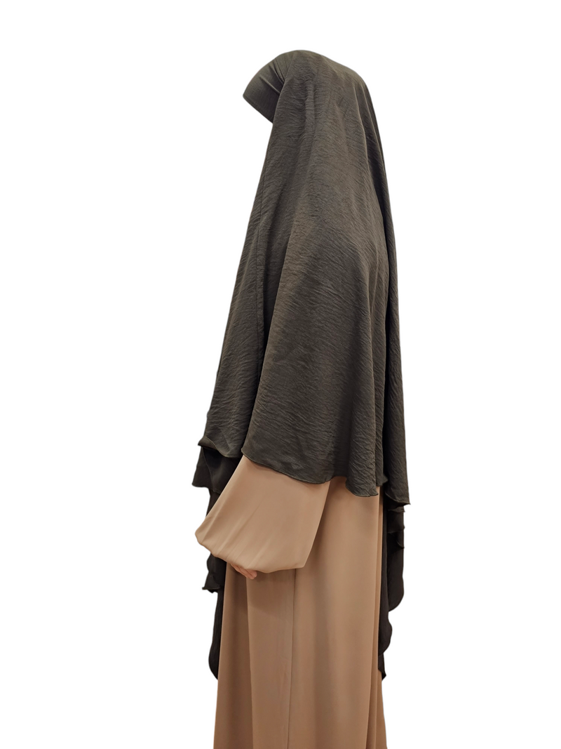 Diamond khimar brown