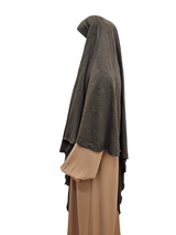 Diamond khimar brown