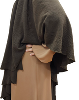 Diamond khimar brown