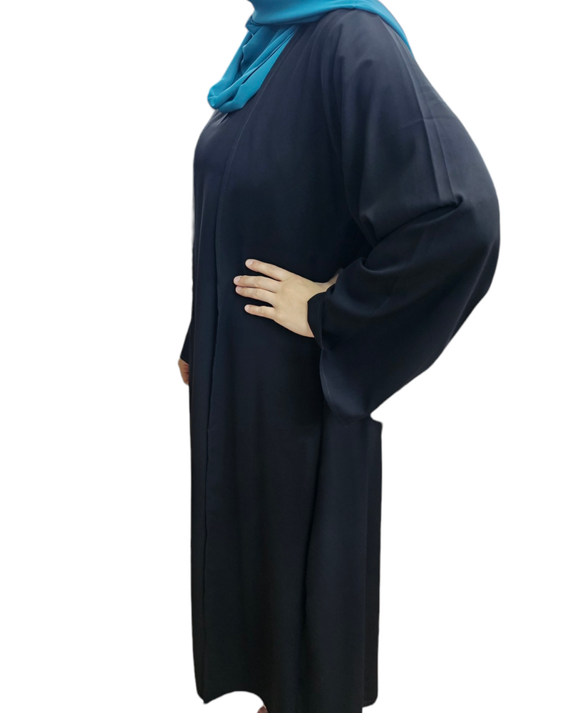 Lara Abaya & Cape Set - Black