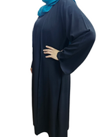 Lara Abaya & Cape Set - Black