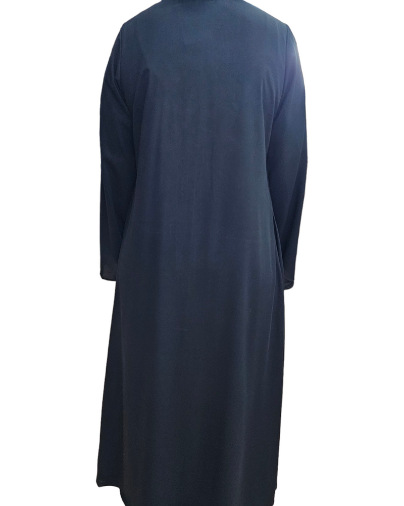 Lara Abaya & Cape Set - Black