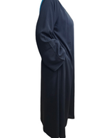 Lara Abaya & Cape Set - Black