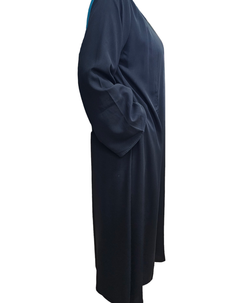 Lara Abaya & Cape Set - Black