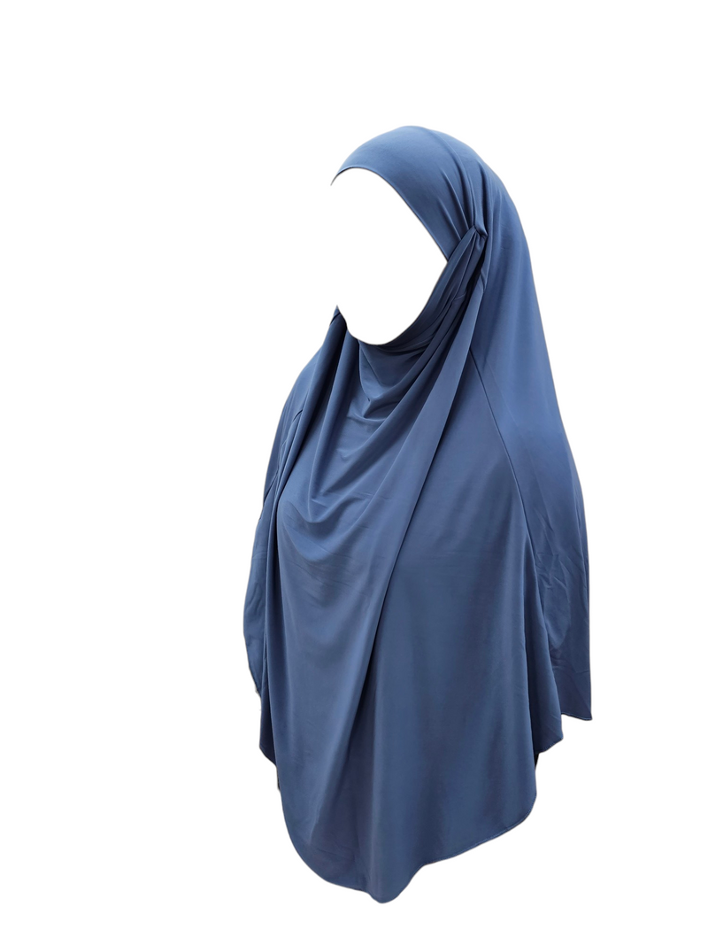 Jersey khimar denim blue