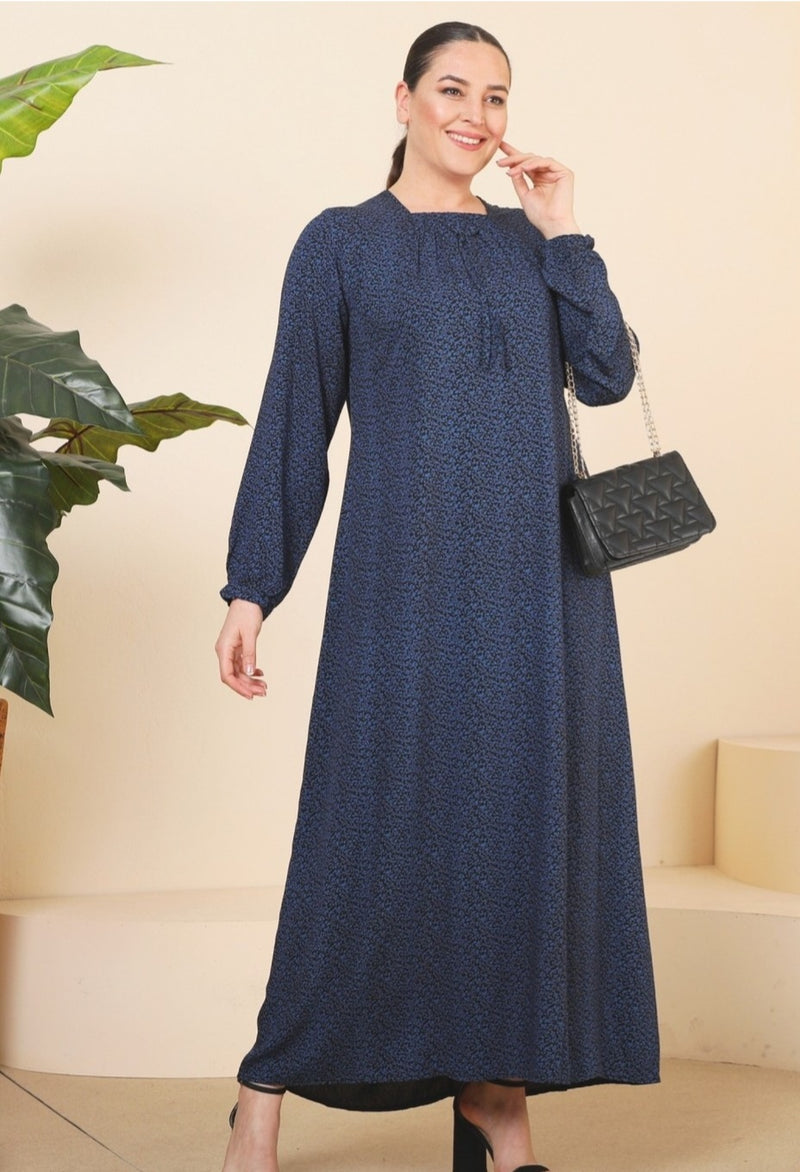 FERACE Viscose Dress Blue
