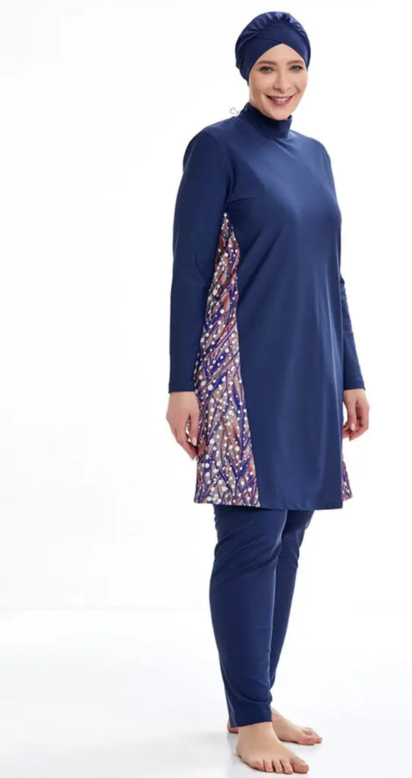 Adasea Plus Size Modest Swim Wear