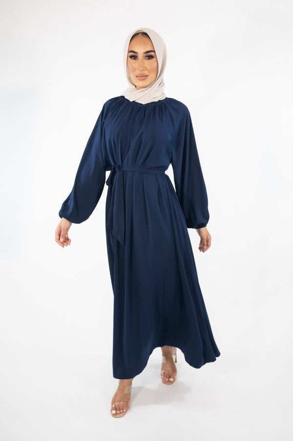 Sayyida Tall Abaya Navy