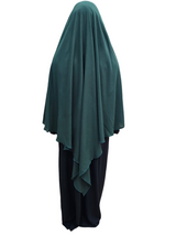 Diamond khimar Green
